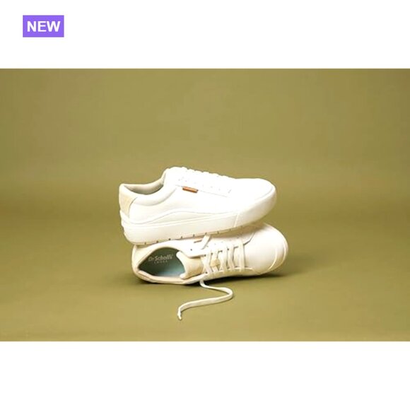 Women's Slip On Platform Sneaker with Faux Leather and Recycled Materials - Picture 2 of 7